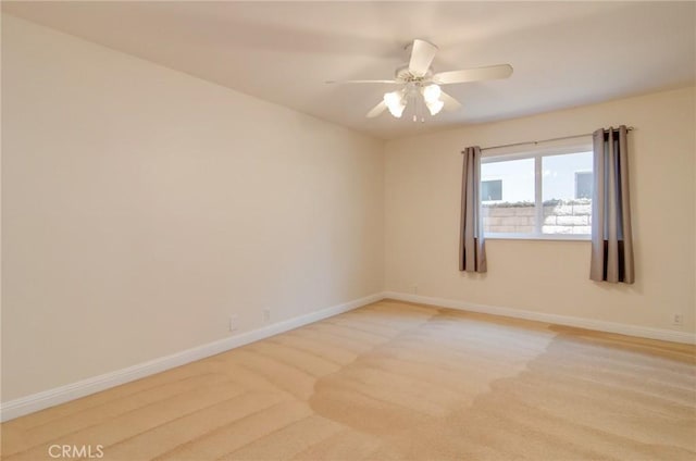 1251 Hackett Ave, Long Beach, CA 90815 - unfurnished room with a ceiling fan and light carpet