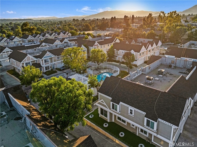13750 Hubbard St Unit 77, Sylmar, CA 91342 - aerial view of residential area with a mountainous background