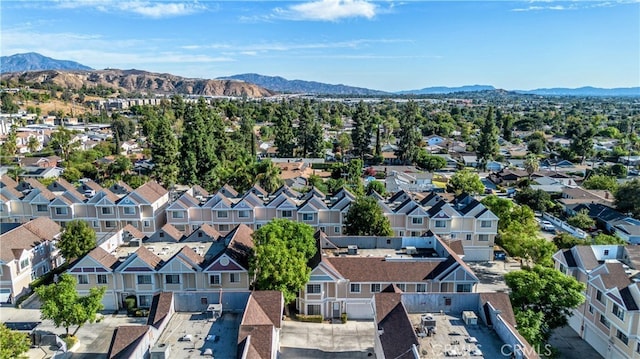 13750 Hubbard St Unit 77, Sylmar, CA 91342 - aerial perspective of suburban area featuring a mountainous background