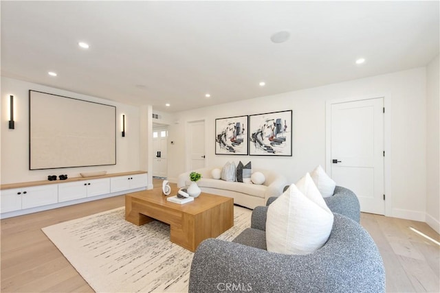 19281 Sierra Inez Rd, Irvine, CA 92603 - cinema featuring light wood-style flooring and recessed lighting