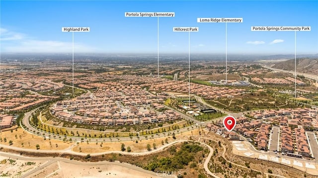 246 Canterbury, Irvine, CA 92618 - aerial view