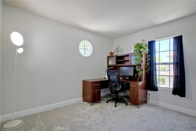 32197 Callesito Fadrique, Temecula, CA 92592 - home office featuring light carpet and baseboards
