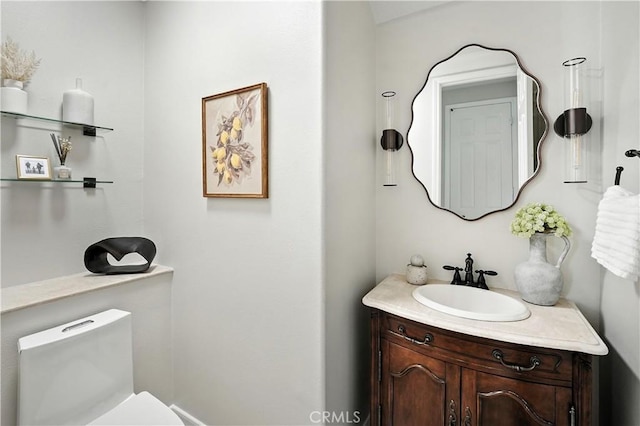 29125 Starwood Pl, Saugus, CA 91390 - bathroom featuring vanity and toilet