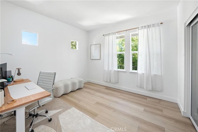 29125 Starwood Pl, Saugus, CA 91390 - office space with light wood-style flooring