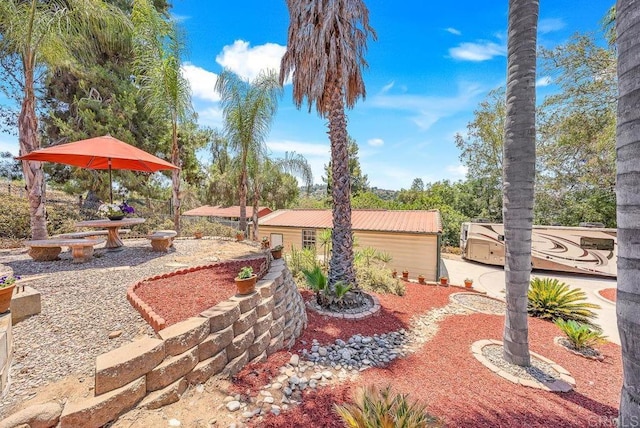 1153 Merritt Dr, El Cajon, CA 92020 - view of yard with a patio area