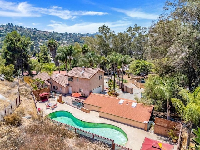 1153 Merritt Dr, El Cajon, CA 92020 - view of subject property featuring a pool area