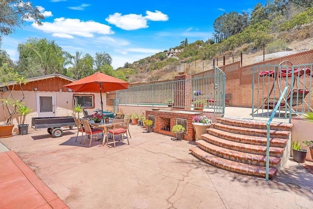 1153 Merritt Dr, El Cajon, CA 92020 - view of patio / terrace featuring outdoor dining area