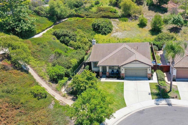 888 Arvita Ct, Oceanside, CA 92057 - aerial view of property and surrounding area