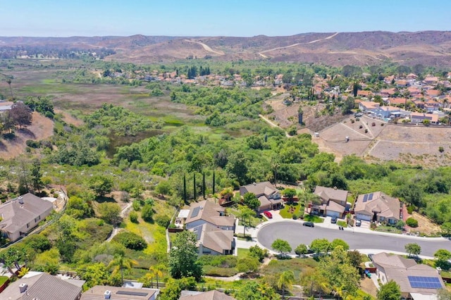 888 Arvita Ct, Oceanside, CA 92057 - aerial view of property's location with nearby suburban area and mountains