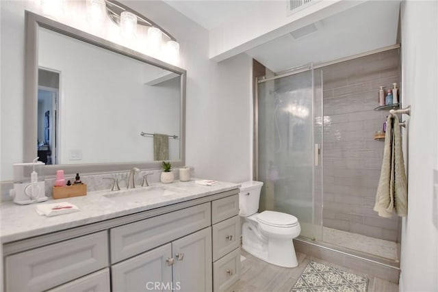434 Sonora Cir, Redlands, CA 92373 - bathroom with vanity and a stall shower