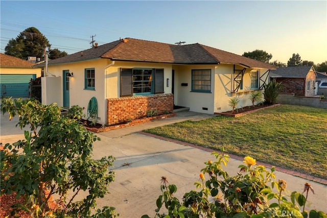 8220 Owens St, Sunland, CA 91040 - single story home featuring stucco siding and crawl space