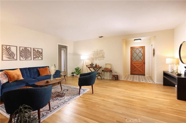 8220 Owens St, Sunland, CA 91040 - living area featuring light wood finished floors