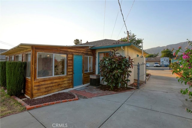 8220 Owens St, Sunland, CA 91040 - view of front facade featuring a mountain view