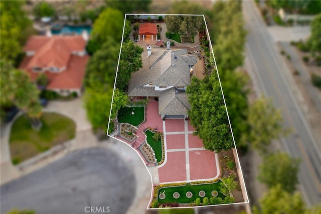 981 Deep Springs Dr, Claremont, CA 91711 - view of property location with property boundaries highlighted