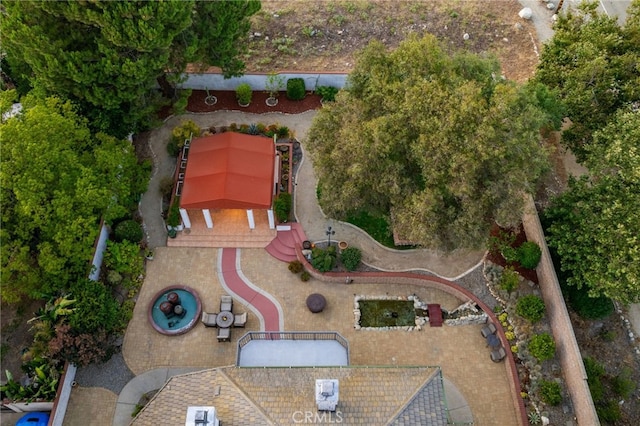 981 Deep Springs Dr, Claremont, CA 91711 - view from above of property