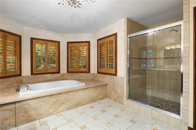 981 Deep Springs Dr, Claremont, CA 91711 - bathroom with a garden tub and a stall shower