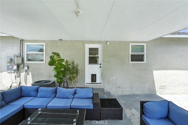 4752 Josie Ave, Lakewood, CA 90713 - view of patio / terrace with an outdoor hangout area