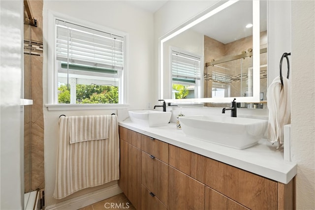 4752 Josie Ave, Lakewood, CA 90713 - full bath featuring double vanity and a stall shower