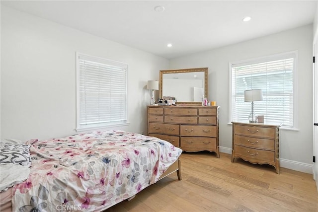 4752 Josie Ave, Lakewood, CA 90713 - bedroom featuring light wood-style floors and recessed lighting