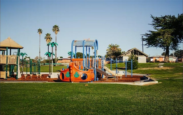 444 Pier Ave Unit 4, Oceano, CA 93445 - community playground featuring a yard
