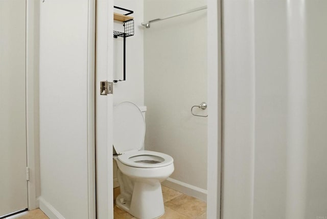 1817 E Grand Ave Unit 6, Escondido, CA 92027 - bathroom with baseboards and tile patterned floors