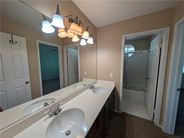 31864 Corte Montecito, Temecula, CA 92592 - bathroom with double vanity and tub / shower combination