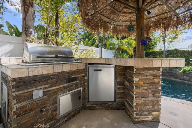 29 Hemingway Ct, Trabuco Canyon, CA 92679 - view of patio / terrace featuring an outdoor kitchen and an outdoor pool