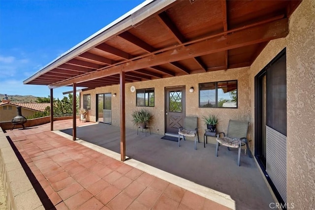 7575 Whitney Ave, Yucca Valley, CA 92284 - view of patio