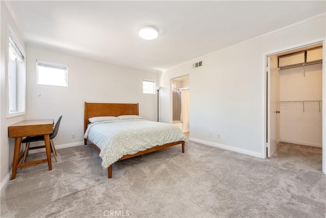 18 Rue Brittany, Lake Forest, CA 92610 - carpeted bedroom with a walk in closet and ensuite bath