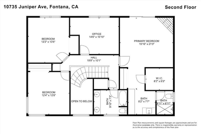10735 Juniper Ave, Fontana, CA 92337 - view of room layout