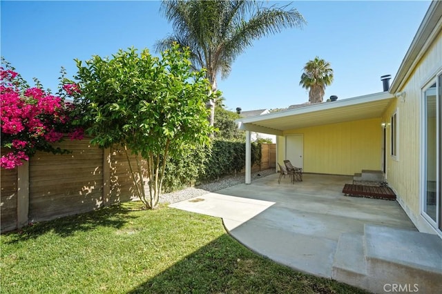 20060 Canyon View Dr, Canyon Country, CA 91351 - fenced backyard featuring a patio