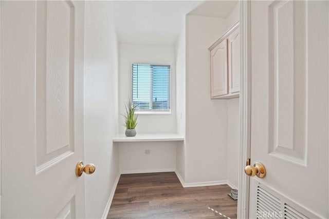 20060 Canyon View Dr, Canyon Country, CA 91351 - hallway with wood finished floors and baseboards