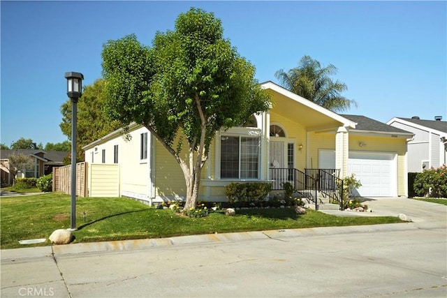 20060 Canyon View Dr, Canyon Country, CA 91351 - view of front facade with a garage, driveway, and a front lawn
