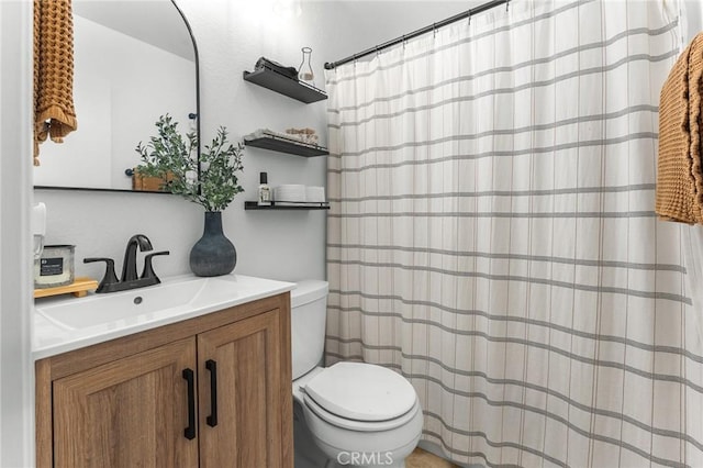 22792 Springdale Dr, Moreno Valley, CA 92557 - full bathroom featuring vanity and a shower with shower curtain