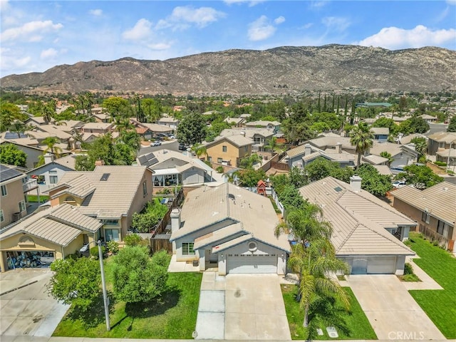 22792 Springdale Dr, Moreno Valley, CA 92557 - aerial view of residential area featuring a mountainous background