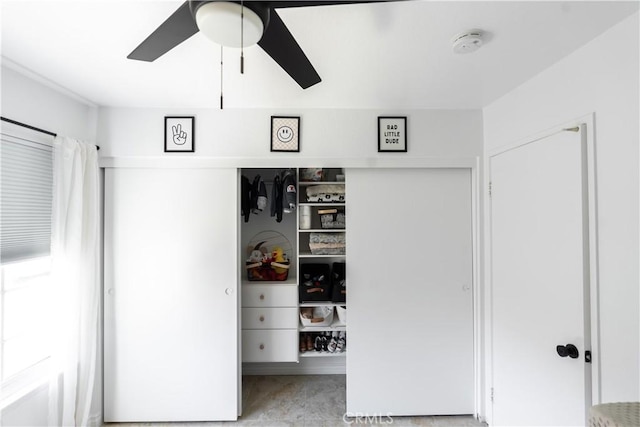 22792 Springdale Dr, Moreno Valley, CA 92557 - bedroom with a ceiling fan