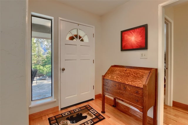 35484 Rd 274, North Fork, CA 93643 - foyer entrance with light wood-style flooring