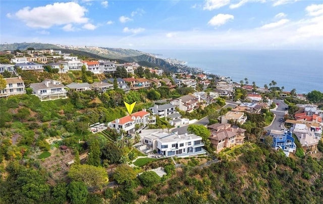 766 Pelican Dr, Laguna Beach, CA 92651 - aerial view of property and surrounding area featuring nearby suburban area and a large body of water