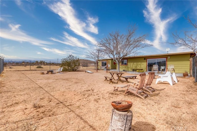 2654 Olympic Rd, Joshua Tree, CA 92252 - view of yard