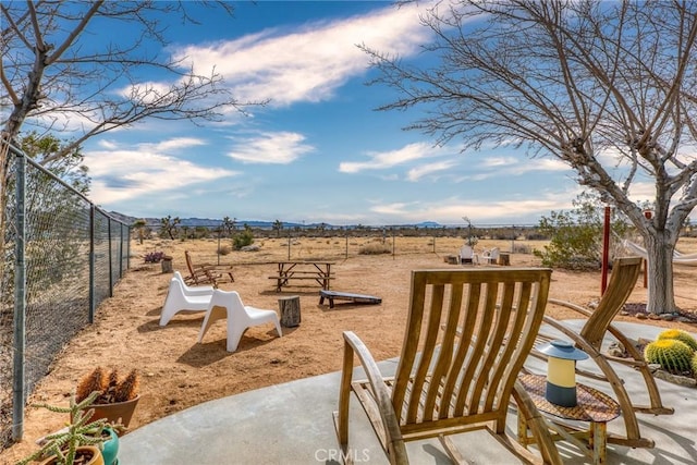 2654 Olympic Rd, Joshua Tree, CA 92252 - view of patio