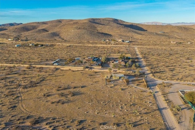 2654 Olympic Rd, Joshua Tree, CA 92252 - view of mountain backdrop featuring a desert landscape and rural landscape