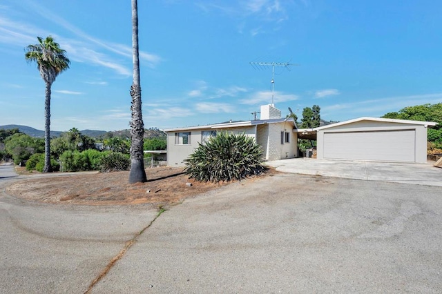 2151 Catalina Ave, Vista, CA 92084 - view of front facade with a garage and concrete driveway