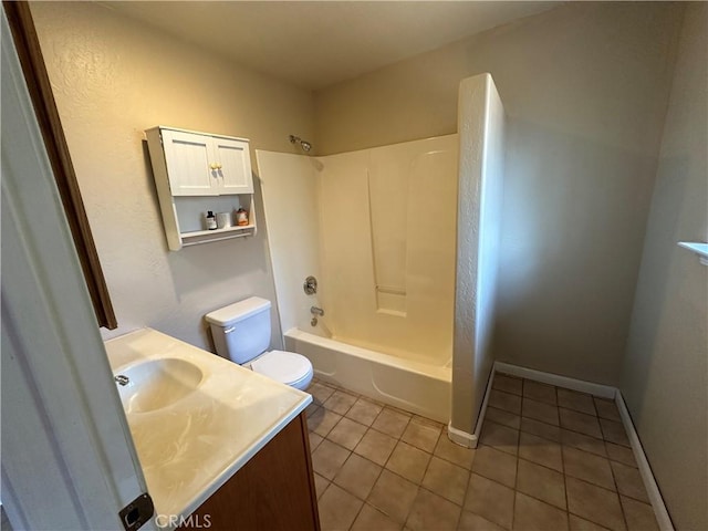 2240 Spring Valley Rd, Clearlake Oaks, CA 95423 - bathroom featuring tile patterned flooring, vanity, and shower / bathtub combination
