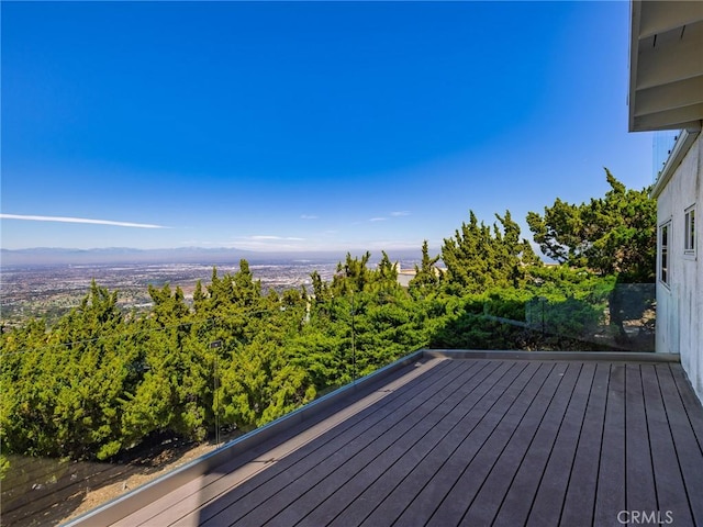3311 Crownview Dr, Rancho Palos Verdes, CA 90275 - view of wooden deck