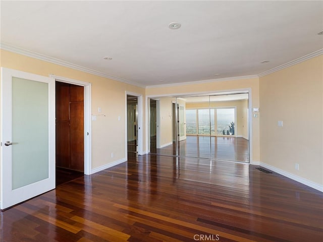 3311 Crownview Dr, Rancho Palos Verdes, CA 90275 - unfurnished room with wood finished floors and ornamental molding