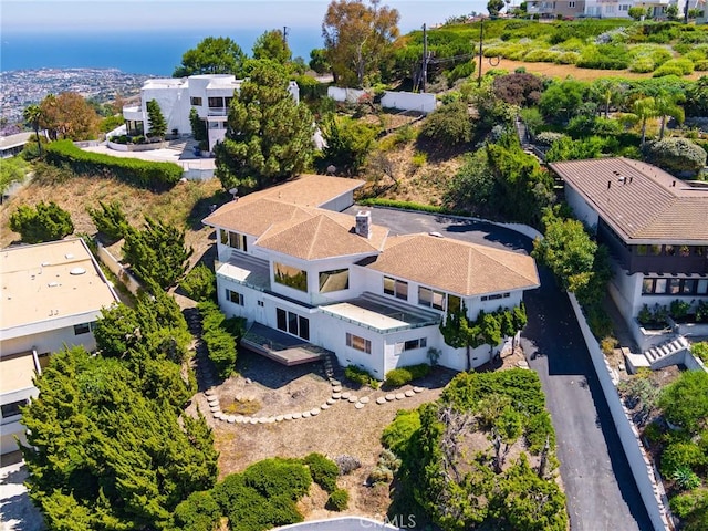 3311 Crownview Dr, Rancho Palos Verdes, CA 90275 - view from above of property