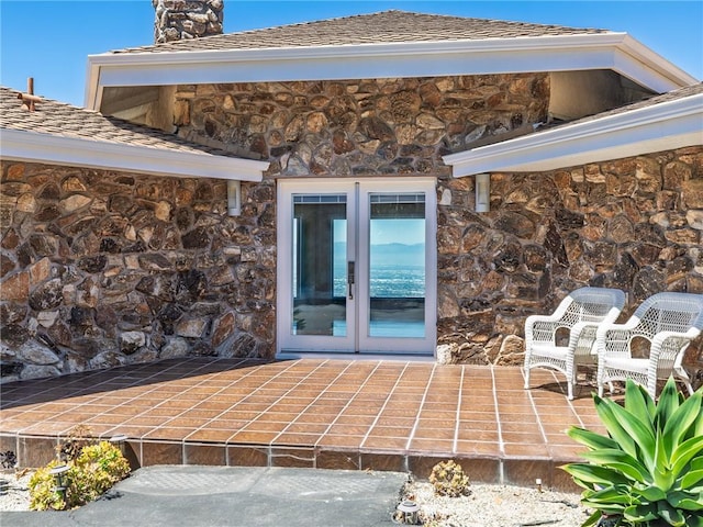 3311 Crownview Dr, Rancho Palos Verdes, CA 90275 - view of patio featuring french doors
