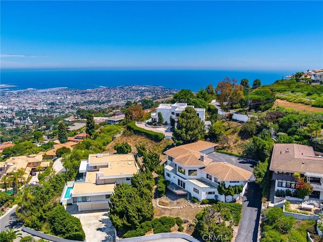 3311 Crownview Dr, Rancho Palos Verdes, CA 90275 - aerial perspective of suburban area with a nearby body of water