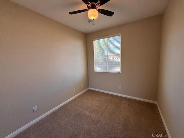 11115 Sun River Ct, Apple Valley, CA 92308 - carpeted spare room featuring ceiling fan and baseboards