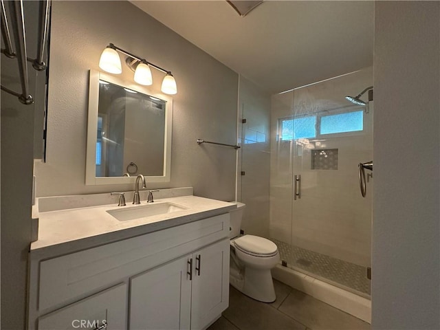 16415 Red Coach Ln, Whittier, CA 90604 - full bathroom featuring a shower stall, vanity, and tile patterned flooring